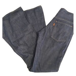 Vintage Wide Leg Orange tag Levi Jeans